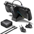 Portable Gaming Station with 100W Charging, 4K@120Hz HDMI, USB Ports - Multi-Function Dock
