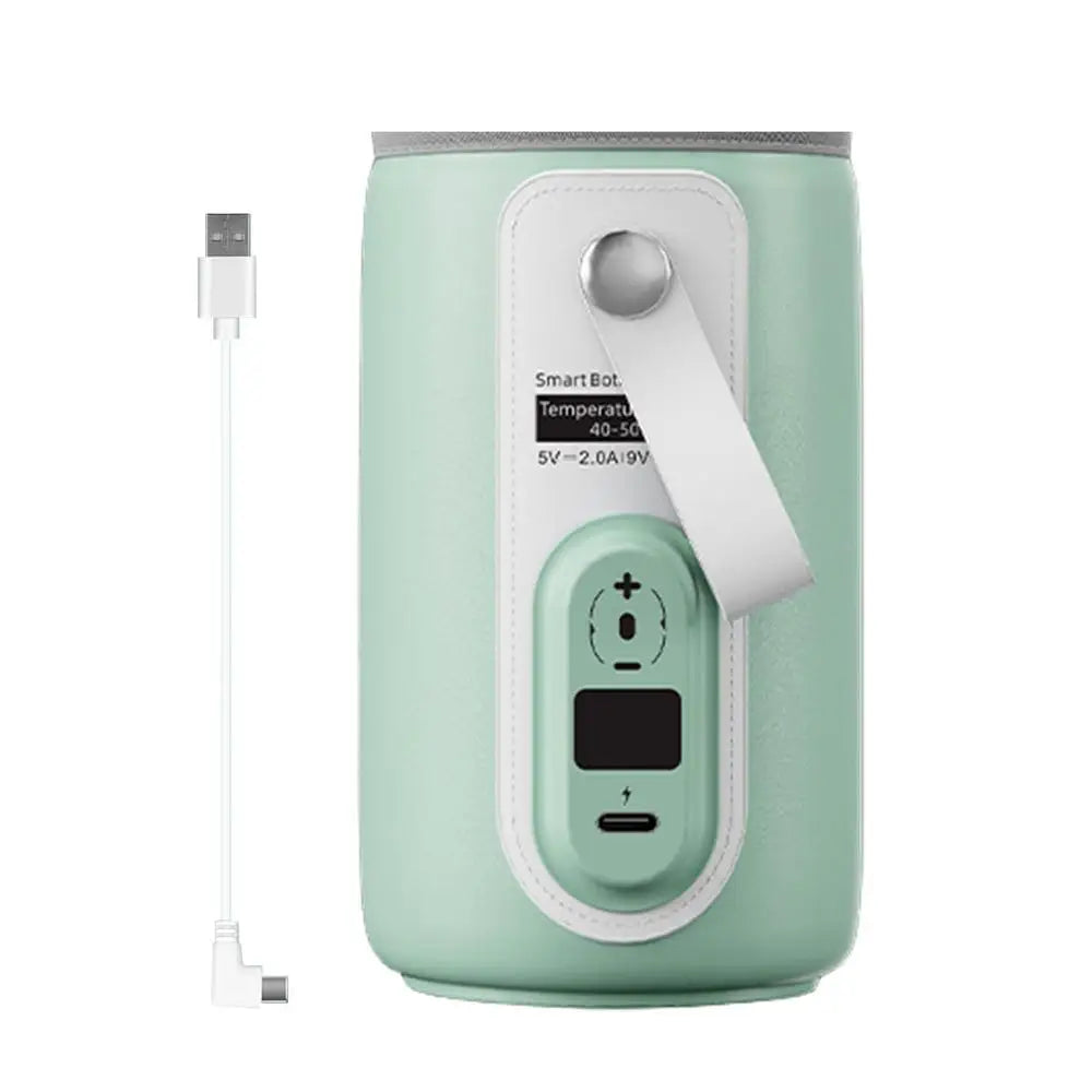 Baby Nursing Bottle Heater Safe Insulated Bag USB Rechargeable Milk Water Warmer Cover For Infant Outdoor Traveling Accessories