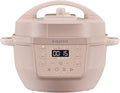 4QT Mini 7-in-1 Multi-Cooker: Pressure Cook, Slow Cook, Sauté, Steam, Rice Maker, Yogurt & Warmer in Rosewater