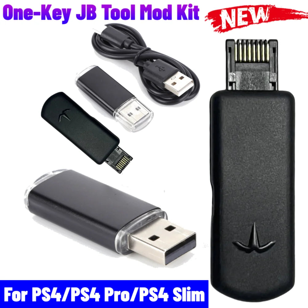 NEW One-Key JB Tool Mod Set USB Dongle with Type-C Cable Kit JB USB Adapter for PS4/Pro/Slim FW 9.0-11.0 System