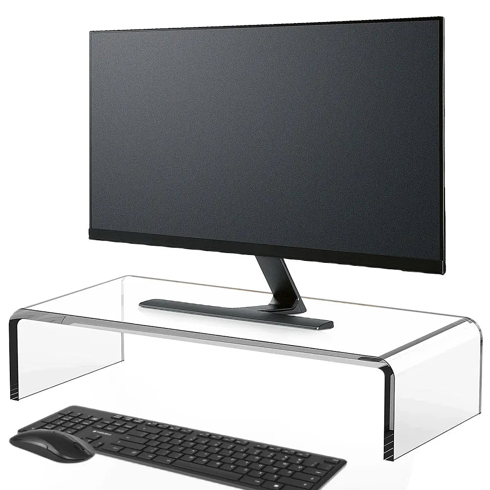 Acrylic Monitor Stand Laptop Stand Riser Desk Laptop/PC/Multimedia Monitor Stand.