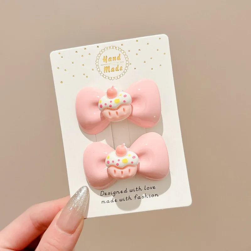 Cute Hair Clips Wholesale Spring and Summer Bangs Side Clips Children's Duckbill Clips Hairpins for Girls